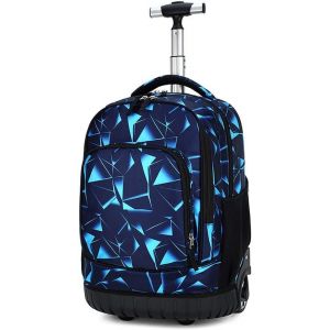 CHECARZHN--NO1-Cartable À Roulettes Backpack École Pour Les Garçons Et Les Filles Sac À Dos Roulant Bagages Enfants Sac De Voyage - Neuf