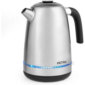 SUBZONAL-PT5557VDE Bouilloire 1.7L Lumie - sans BPA, lumière LED, base pivotante 360 °, indicateur de niveau d'eau, filtre anticalcaire, capteur d'ébullition à sec, arrêt automatique, 2200W - Neuf