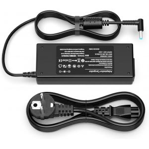 90W Chargeur Ordinateur Compatible Avec Hp 240 250 255 Probook 430 440 450 455 Elitebook 840 850 G3 G4 G5 G6 G7 G8 Hp Stream Pavilion X360 Folio 1020 1040 G1 Envy Alimentation 4,5Mm X3,0Mm[Z1309] - Neuf