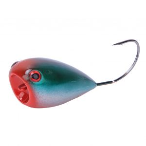Leurres De Peche Sur Glace Popper, Ouf Artificiel Dur, Appat A Manivelle, Hamecon Simple Pointu, Materiel 15 - Neuf