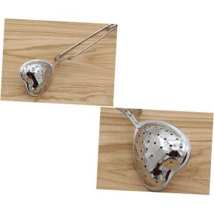 2 Infuseur &Agrave; Th&eacute; C?ur Acier Inoxydable Gris - Neuf