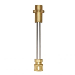 Pour Pour Adaptateur de pistolet de nettoyage haute pression, adaptateur de pistolet à mousse à connexion rapide 1/4 ""avec embout de buse - Neuf