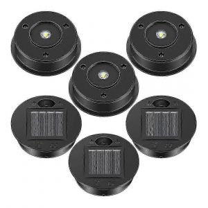 6 Pcs Lampes Suspendues Extérieures À Énergie Solaire 7 Lumens Lanternes Étanches - Neuf