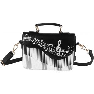 RFCBC-Sac à Main D'épaule de Sac à Main Elégant de Brevet de Piano de Dames, Sac de Messager de Crossbody de Femmes - Neuf