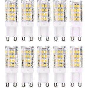 Ampoules Led G9,Blanc Chaud 3000k 5w Ampoule Led G9 &Eacute;quivalente Aux Ampoules Halog&egrave;nes 40w 420 Lumens ; Non Dimmable,Paquet De 10 - Neuf