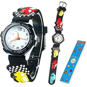 Bnhgc-Filles Garçons Petits Enfants Montre, Silicone Enfants Montre 3d Mignon Dessin Animé Étanche Enseignement Montre Cadeau Pour Enfants Enfants Petites Filles Garçons - Neuf