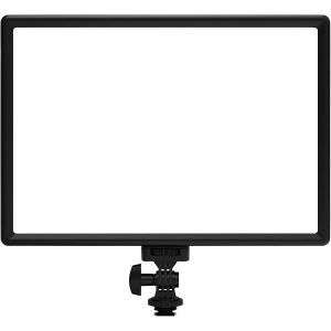 Lampe Vid&eacute;o Led, Lampe De Cam&eacute;ra Avec Mini-Support Pour L'Enregistrement Vid&eacute;o, Batterie 4000Mah Cri>95 3200K-5600K, Panneau Lumineux Pour La Photographie En Streaming Zoom Calls[Z3920] - Neuf