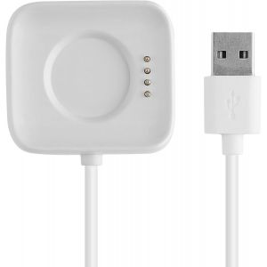 KALANKA-C&acirc;ble de Charge USB Compatible avec Oppo Watch 1 (46 mm) - C&acirc;ble de Rechange pour Montre Intelligente - Blanc - Neuf