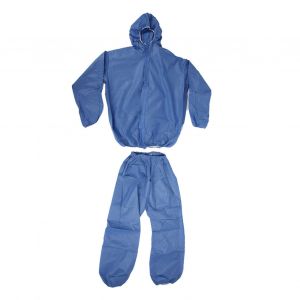 Combinaison de protection chimique combinee, vetements de securite anti-poussiere, bleu SMSXL - Neuf
