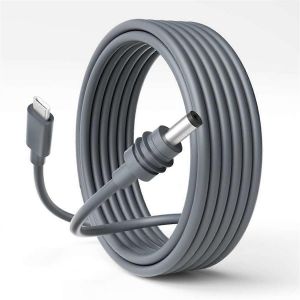 Pour Starlink Mini Cable 10ft Starlink Mini USB C vers DC C&acirc;ble d'alimentation Cordon 100W Entr&eacute;e USB Type C vers DC - Neuf