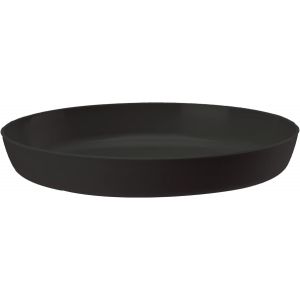 KALANKA-Azalia - Dessous de Pot de Fleurs pour Plantes et Herbes - Soucoupe pour intérieur - en Plastique léger et Stable - Plusieurs Couleurs - Plusieurs Tailles - 15,5 x 2,4 cm - Anthracite - Neuf