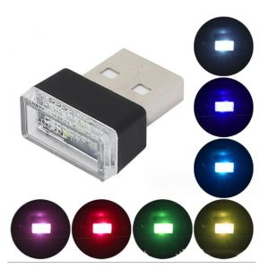 Lumières D'ambiance Led Pour Voiture, 7 Pièces, Éclairage Usb, Ensemble De Lumières D'ambiance Pour Décoration Intérieure De Voiture - Neuf
