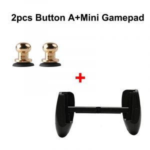 Contrôleur Pubg En Métal, Déclencheur Mobile, Bouton De Tir, Touche De Visée, Mini Manette De Jeu Android Pour Téléphone L1r1 Pour Iphone 7-A With Mini Gamepad - Neuf