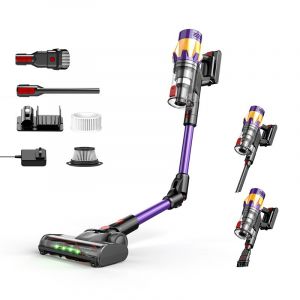 PSV18-7P &ndash; Aspirateur sans fil, fonctionnement silencieux, adapt&eacute; aux v&eacute;hicules, canap&eacute;s, rideaux et matelas, alimentation &agrave; 7 batteries, nettoyage des cheveux des animaux de compagnie, &eacute;limination - Neuf