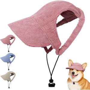 Jgd-Casquette De Baseball Pour Chien, R&eacute;glable Chapeau De Soleil Protection Chiens Chapeau De Sport Trous Adjustable Chapeaus D'ext&eacute;rieur &Eacute;t&eacute; Pour Animal De Compagnie (Xs,Rose) - Neuf