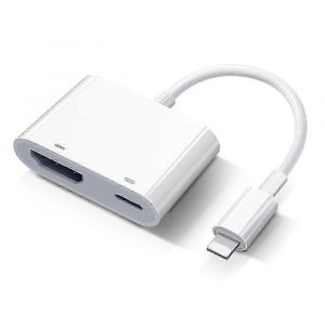 Adaptateur AV numérique Lightning Iphone Ipad Adaptateur Hdmi Vers Tv Hdmi Câble Connecteur 1080p Écran Sync Tv / hdtv / moniteur / projecteur Compatible,plug and play - Neuf