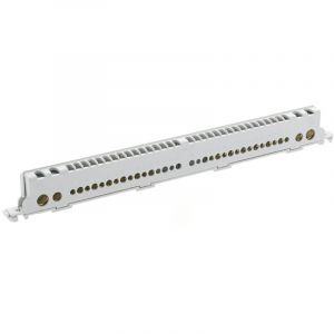 Ide - 22002 Barrette De Terre Pour Coffret 12 Modules 2x(12+2 Connexions) Ip65 - Ecology - Star - Neuf
