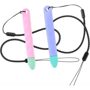 Lot De 2 Adapté Aux Enfants Stylo Tablette Tactile,Rose Et Violet, Stylet Capacitif Universel Compatible Avec Tablette,Téléphone,Tablettes Et Smartphones[STY9130074] - Neuf