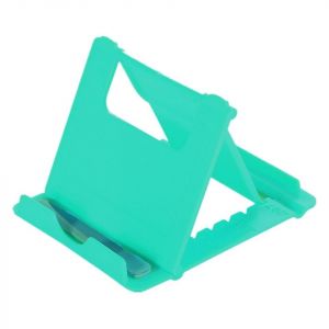 2 Pcs T&eacute;l&eacute;phone Mobile Stand De Support De T&eacute;l&eacute;phone Pour L'iphone Xiaomi Samsung Huawei Support Pour Tablette De Bureau De T&eacute;l&eacute;phone Cellulaire Stand (Cyan) - Neuf