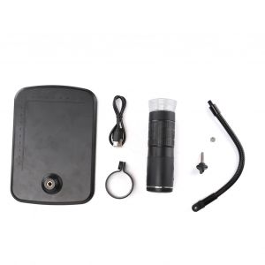 Microscope numerique WiFi F210 avec loupe HD, resolution 1920 x 1080, 8 LED reglables - Neuf