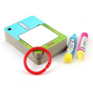 Planche À Dessin Et Peinture À L'eau Pour Bébé Et Enfant, Avec Stylo, Jouets D'apprentissage Et De Jeu, Réutilisable, Type De Chiffres - Neuf