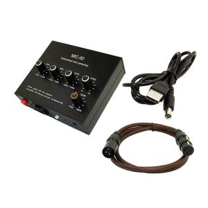 Amplificateur audio de musique de microphone dynamique symétrique avec câble XLR - Neuf
