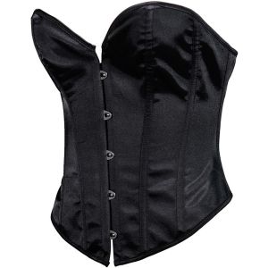 Underbust Corsets For Women Black Corset Top Waist Trainer Fashion Bustier Plus Size Robe Dentelle Soutien Gorge Dos Nu, Soutient Gorge Sans Armatures Soutien Reglable A Enfiler - Neuf