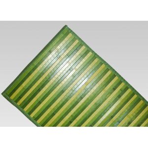 Sjzg-Tapis En Bambou D&eacute;grad&eacute; Vert, Tapis De Cuisine 50 X 120 Cm, Antid&eacute;rapant 100% Bambou, Voie De Cuisine En Mat&eacute;riau R&eacute;sistant, N'absorbe Pas Les Taches - Neuf