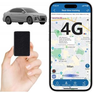 NouvelHorizonstore-Mini localisateur 4G pour voiture pour votre v&iquest;&iquest;hicule Micro localisateur GPS avec carte SIM imperm&iquest;&iquest;able magn&iquest;&iquest;tique cach&iquest;&iquest;e en temps r&iquest;&iquest;el Dispositif de localisation GPS pour voitures - Neuf