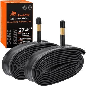 Subzonal-2pcs 45/62-584 &Eacute;paissies Chambre &Agrave; Air 27.5x1.75/1.95/2.25/2.40 Av48mm Valve Compatible 27.5 Pouces Chambre &Agrave; Air 27.5x1.75 27.5x1.95 27.5x2.10 27.5x2.25 27.5x2.35 27.5x2.40 &iquest; - Neuf