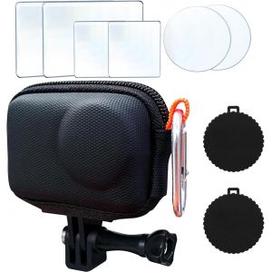 Films de Protection d'&eacute;cran pour DJI Osmo Action5 Pro,Accessoires pour DJI Osmo Action 5 Pro,Mini Sac de Transport pour Accessoires DJI,Kit d'accessoires pour DJI Osmo Action 5 Pro,Anti-Rayures - Neuf