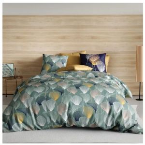 Housse De Couette + 2 Taies 240 X 260 Cm Cotey - Neuf