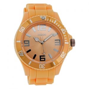 Montre Femme Oozoo Montres Analogiques Silicone Orange Uoc4348a - Neuf
