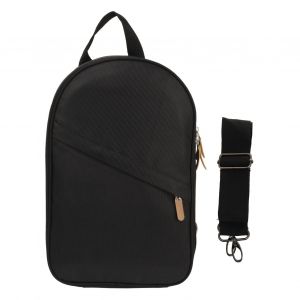 Sac à Ustensiles De Cuisine De Camping En Fibre De Polyester, Sac De Rangement Multifonctionnel Portable Pour Ustensiles De Cuisine De Camping, Sac De Rangement Pour Barbecue En Plein Air Voyage Noir - Neuf