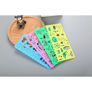 Fissuraminants Multifonctions Créatifs Pour Enfants,Règles De Genre Et Variables,Étudiant Mignon,Apprentissage De La Papeterie,Pratique Du Dessin,Peinture,4 Pièces - Type 4 Pcs - Neuf