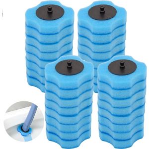 Kal-Lot De 32 Recharges De Brosse De Toilette Jetables, Tête De Rechange Pour Brosse De Toilette, Kit De Baguette De Toilette Pour Nettoyage Des Toilettes De Salle De Bain, Recharges De Baguette De - Neuf