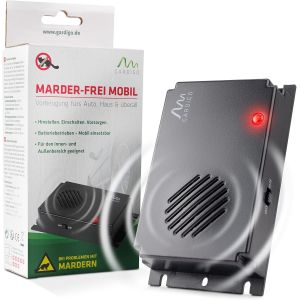 Répulsif Anti Fouines Ultrason|Repeller Anti-Martres,Souris,Ratons Laveurs et Rongeurs|Répulsif Testé et Approuvé|Fonctionne sur Piles|pour Voiture,Garage,Grenier - Neuf