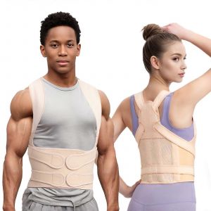 De Retour Attelle De Posture Correcteur Plein Soutien Du Dos Sangles De Redresseur Pour Les &Eacute;paules, Les Lombaires Et Le Haut Le Bas Du Dos Soulagement De La Douleur Taille M - Neuf