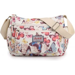 RFCBC-Sac à bandoulière pour femme, sac à bandoulière multi-poches, sac de voyage - Neuf