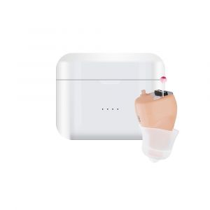 Aide auditive rechargeable 16 canaux ITC aide auditive pour sourds mini haut-parleur sans fil en 2024 meilleurs écouteurs pour appareils auditifs sévisibles - Type F50D2-Right - Neuf