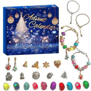 Calendrier de l'Avent de Noël 24 jours, jouets de dessins animés, ornements, compte à rebours - Neuf