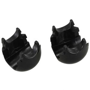 10pcs Corde D'escalade Filet Connecteur En Plastique Boucle De Filet Escalade Noir - Neuf