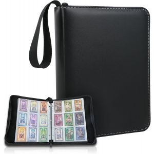 Mdy-Album Carte Pour 900 Cartes, 50 Pages, En Pu Cuir, Portable, Idéal Pour Enfants Classeur Carte Magic, Avec Classeur Cartes, Classeur Toploader, Pochette Carte. Cadeau Parfait Pour Collectionneurs - Neuf