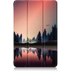 Coque Pour Samsung Galaxy Tab S9 Fe+/Tab S9 Fe Plus/Tab S9 Plus 12,4 Pouces Sm-X610/X616 X810/X816B/X818U Tablette,Etui Housse De Fin Et L&eacute;ger Avec Veille/R&eacute;veil Automatique,Cr&eacute;pus[PAD5128048] - Neuf