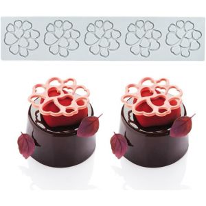 Kal-Moules À Gâteau En Silicone Pour Fondant, Gâteau Dentelle Florale Tapis Silicone, Tapis Dentelle Pâtisserie, Décoration De Gâteaux, Diy Bonbons Muffin Gelée Chocolat Moules Type 3 - Neuf