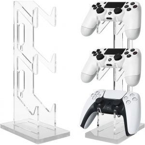 Support Pour Manette De Jeu - 3 Couches - Multifonction - En Acrylique - Pour Xbox One, Switch, Ps4, Ps5.[E666] - Neuf
