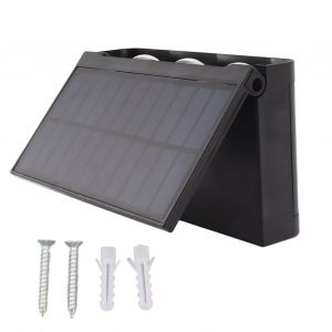 Hjlian Applique Murale Solaire Decorative A Led, Etanche Ip65, Pour Jardin, Villa, Cour - Neuf
