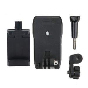 Pince pour camera d'action, sac a dos, support pour telephone, rotation a 360 degres, compatible avec GOPRO - Neuf
