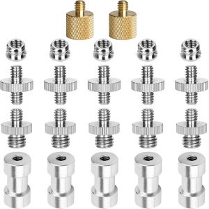 Adaptateur Vis Cam&eacute;ra Adaptateur Tr&eacute;pied Adaptateur Convertisseur Adaptateur Laiton Vis 22Pack - Neuf