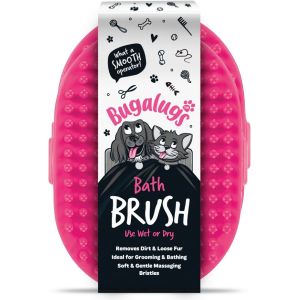 Brosse De Bain Pour Chien Et Chat, &Agrave; Utiliser Humide Ou Sec Comme Brosse De Toilettage Pour Chien Pour Le Toilettage Et Le Bain Avec Notre Shampooing Sans Rin&ccedil;age Pour Chiens Et Chats[Z864] - Neuf